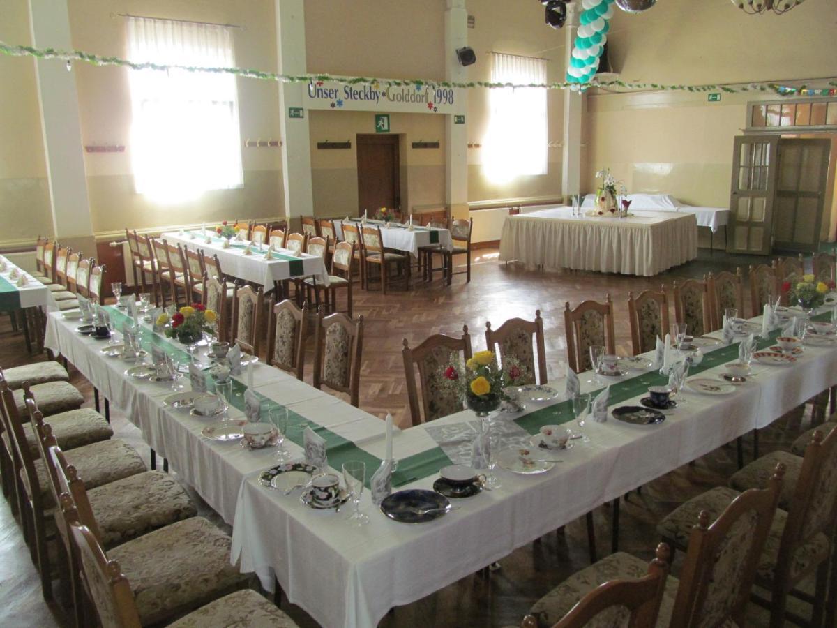 Gasthaus Und Pension Zum Biber Steckby Екстер'єр фото